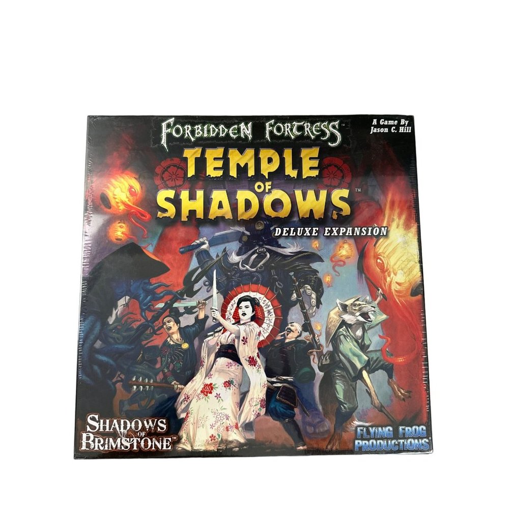 Forbidden Fortress Temple of Shadows Deluxe Expansion Sealed Box SOB New